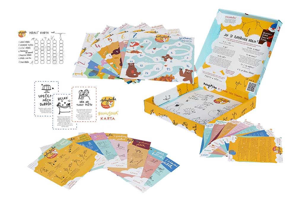 Pohybovka – Příběhy od Pohybovky, obsah balení